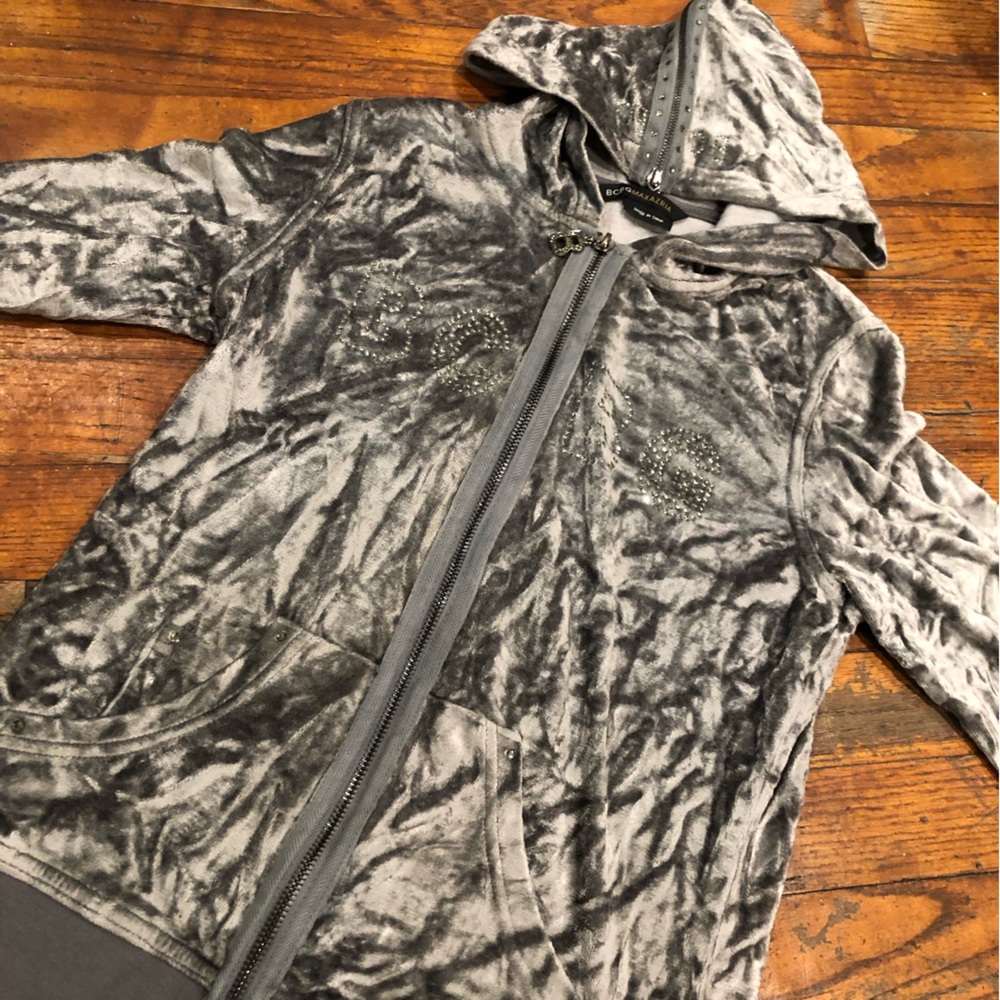 BCBG ZIP UP HOODIE